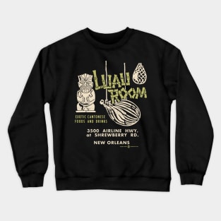 Vintage Luau Room Tiki Bar New Orleans Crewneck Sweatshirt